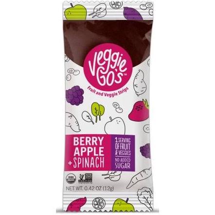 2094829 0.42 Oz Berry Apple & Spinach Fruit Strips