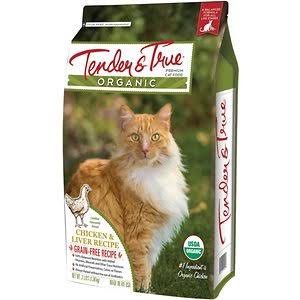 Tender & True 1622778 3 Lbs Organic Chicken & Liver Recipe Cat Food