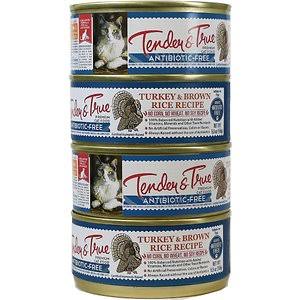 Tender & True 1613579 5.5 Oz Antibiotic-free Natural Turkey & Brown Rice Recipe Canned Cat Food