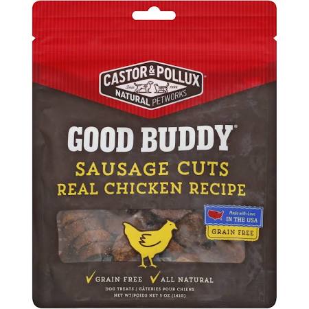 1739770 5 Oz Good Buddy Dog Treats With Sausage Cuts Real Chicken Recipe