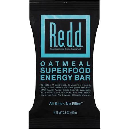 Redd 2026508 2 Oz Energy Bar, Oatmeal Superfood - 6 Count