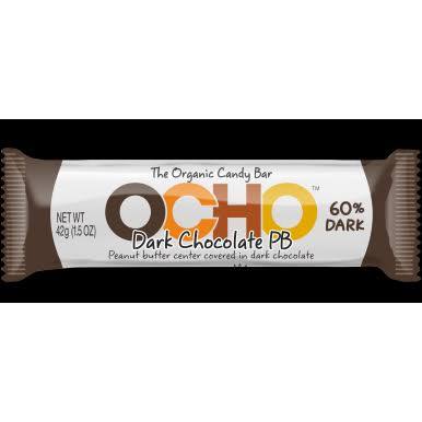 2015865 1.5 Oz Organic Bar Dark Chocolate Peanut Butter