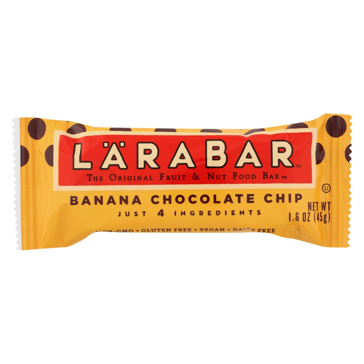 2191856 1.6 Oz Bar Banana Chocolate Chip - Case Of 16