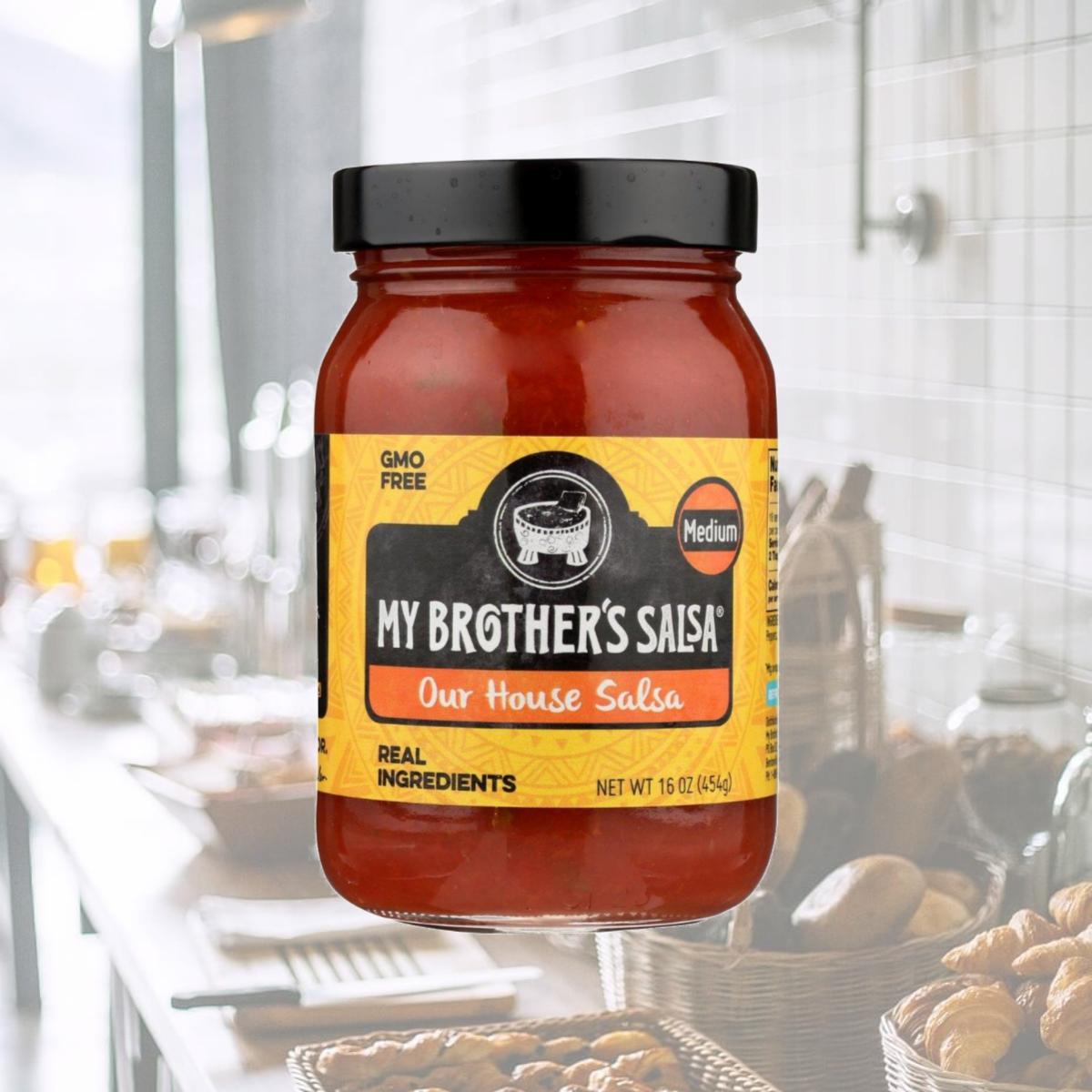Picture of My Brothers Salsa 1531284 16 oz Medium House Salsa 