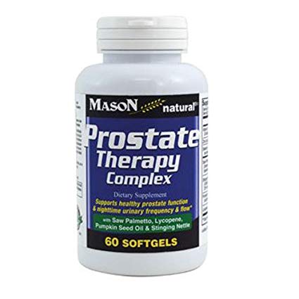 Mason Naturals 1847037 Prostate Therapy Complex - 60 Soft Gels