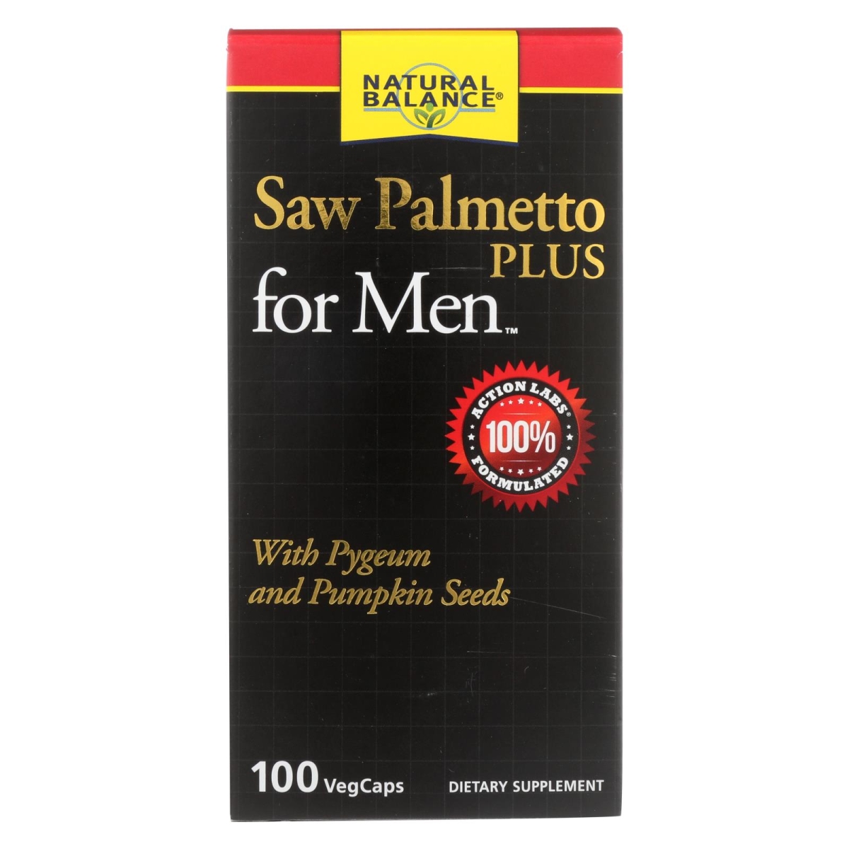2007946 Saw Palmetto Plus For Men - 100 Vegetarian Capsules