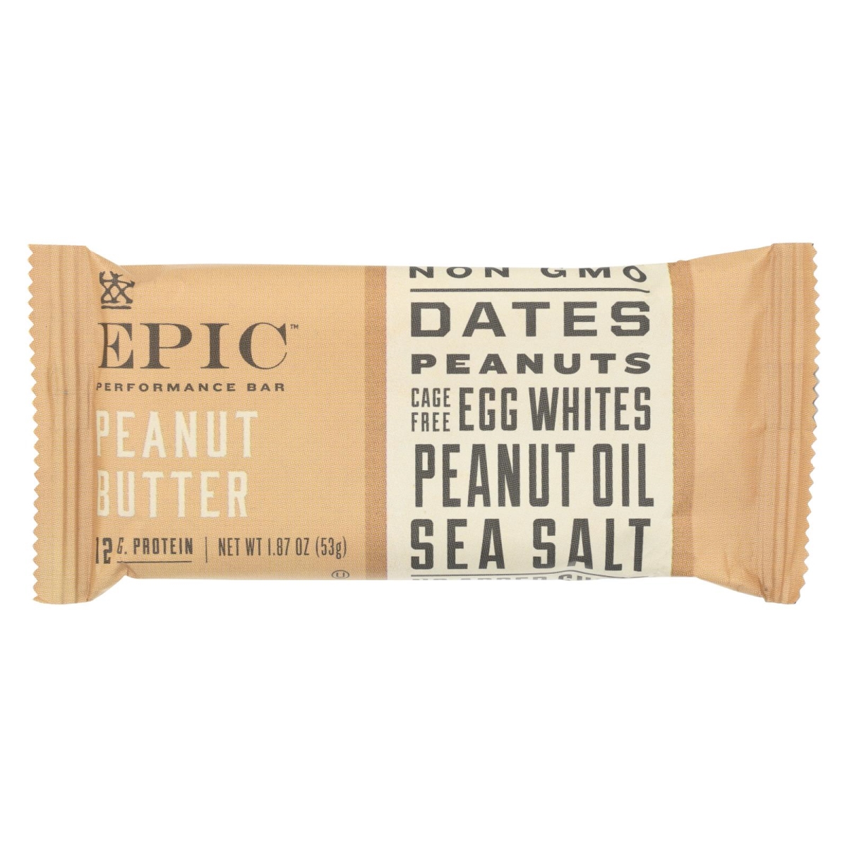 Epic 2274991 1.87 Oz Performance Peanut Butter Bar, Pack Of 9