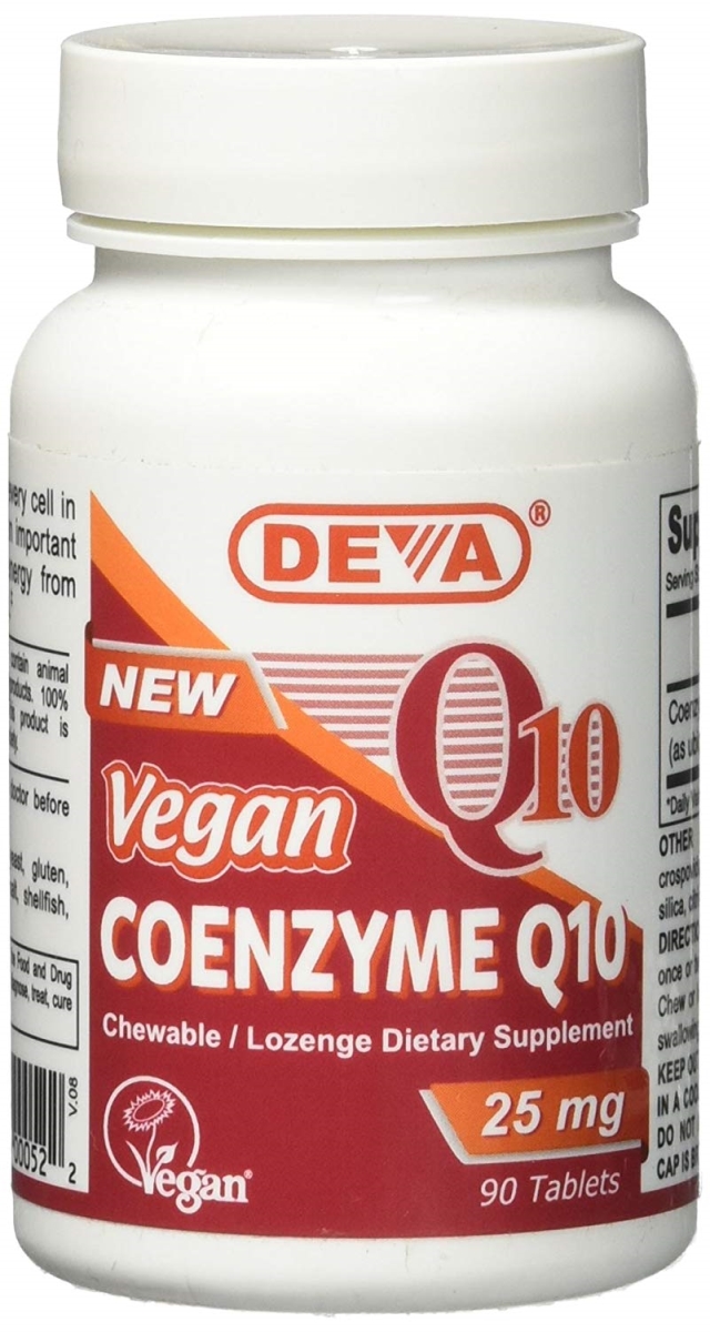 1957091 25 Mg Coenzyme Q10 Vegan Tablets - 90 Count