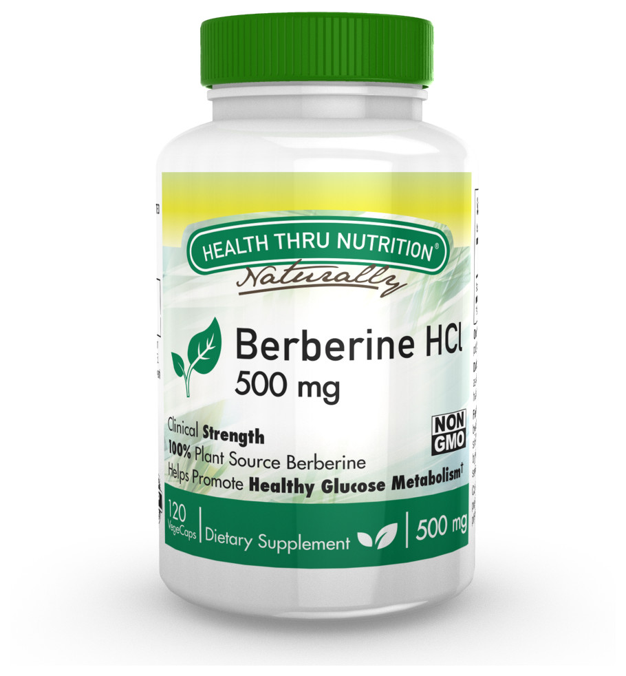 2362572 500 Mg Berberine Hcl Vegetarian Capsules - 120 Count