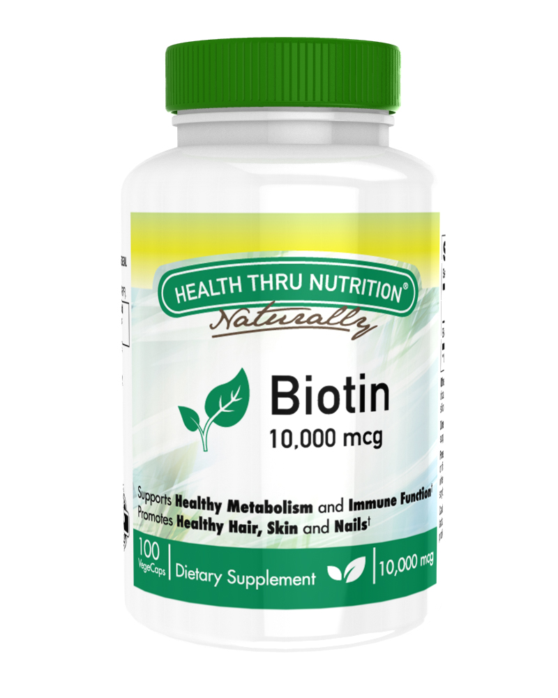 2362598 10000 Mcg Biotin Vegetarian Capsules - 100 Count