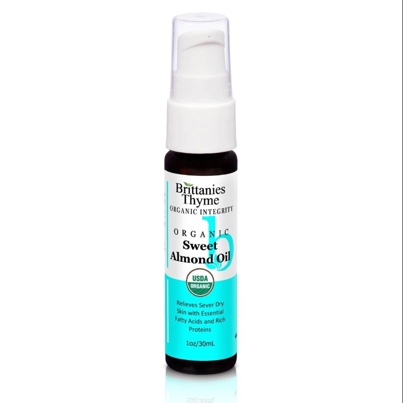 2420776 1 Oz Organic Sweet Almond Skin Care Oil With Vitamin E