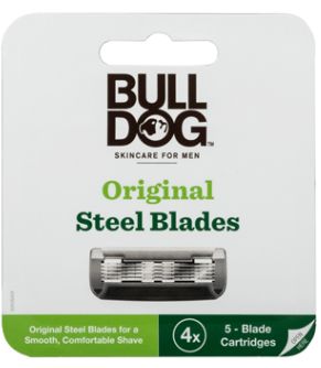 237662 Bulldog Skincare For Men Original Razor Refills