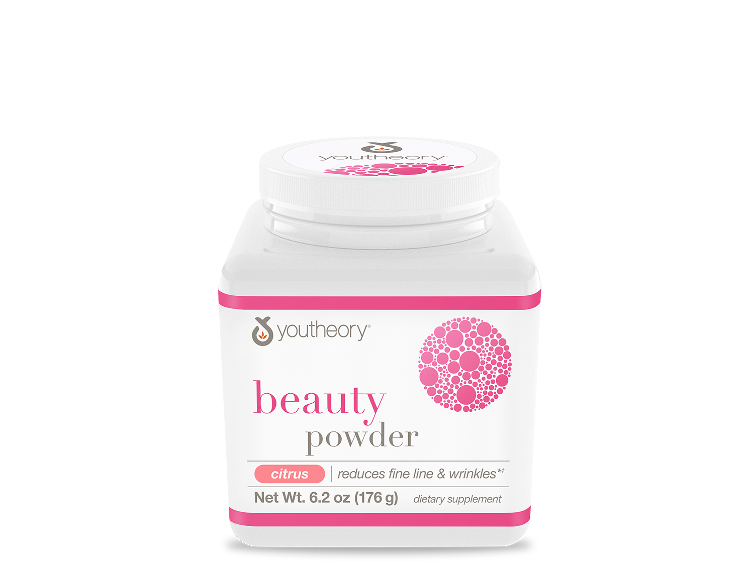 242232 6.2 Oz Beauty Powder To Support Healthy Collagen Production, Citrus