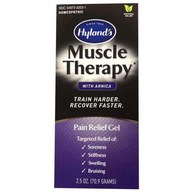 Hylands Homeopathic 241173 2.5 Oz Muscle Therapy Gel With Arnica