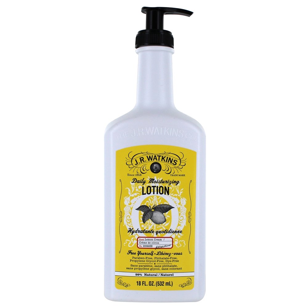 J.r. Watkins 231348 18 Fl Oz Hand & Body Lotion Lemon Cream