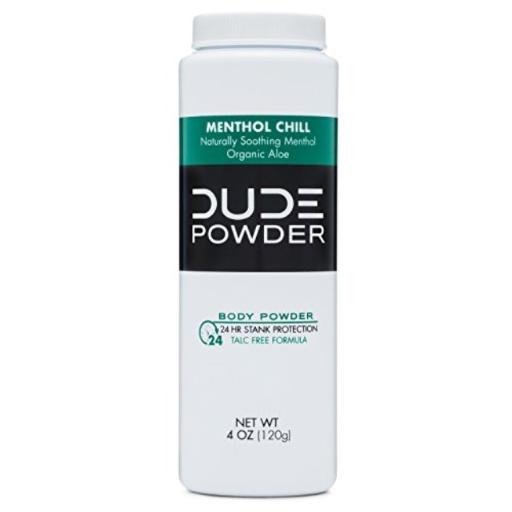 239022 Dude Body Powder, Menthol Chill