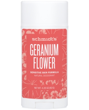 244593 3.25 Oz Deodorant Geranium Flower Sensitive Skin Deodorant Stick
