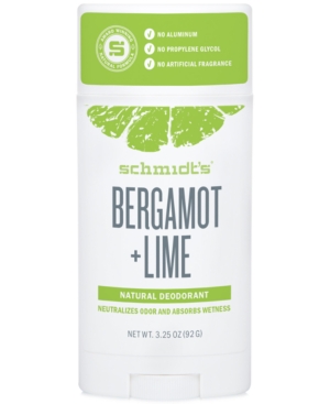 244591 3.25 Oz Bergamot Plus Lime Deodorant Stick