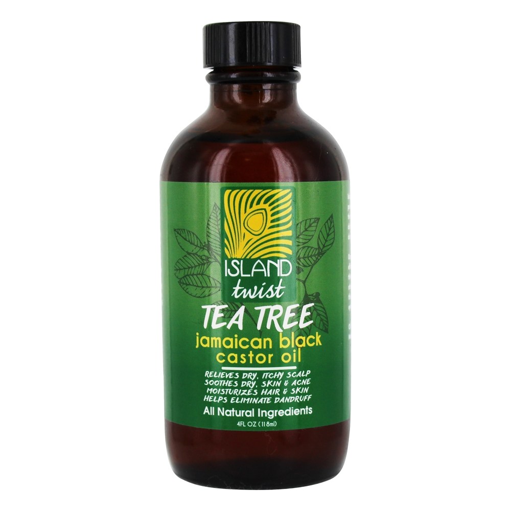 226400 4 Fl Oz Jamaican Black Castor Oil, Tea Tree