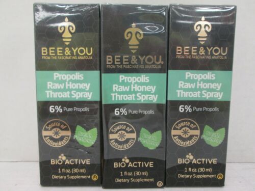 235372 1 Oz Propolis Raw Honey Throat Spray
