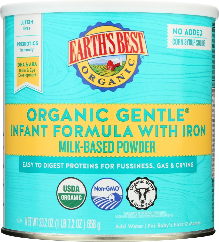 224403 23.2 Oz Organic Gentle Infant Powder Formula With Iron