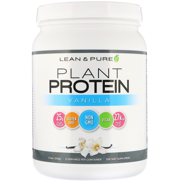 240376 534 G Plant Vegan Protein Powder - Vanilla