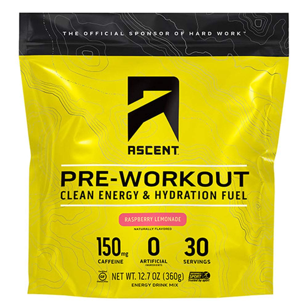 230372 12.7 Oz Pre Workout Raspberry Lemonade Protein Powder