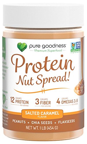 207964 16 Oz Vegan Salted Caramel Protein Nut Butter Spread