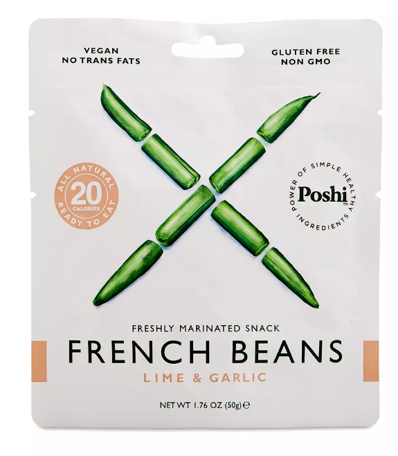 French Beans Freshly Marinated Snacks, Lemon & Garlic