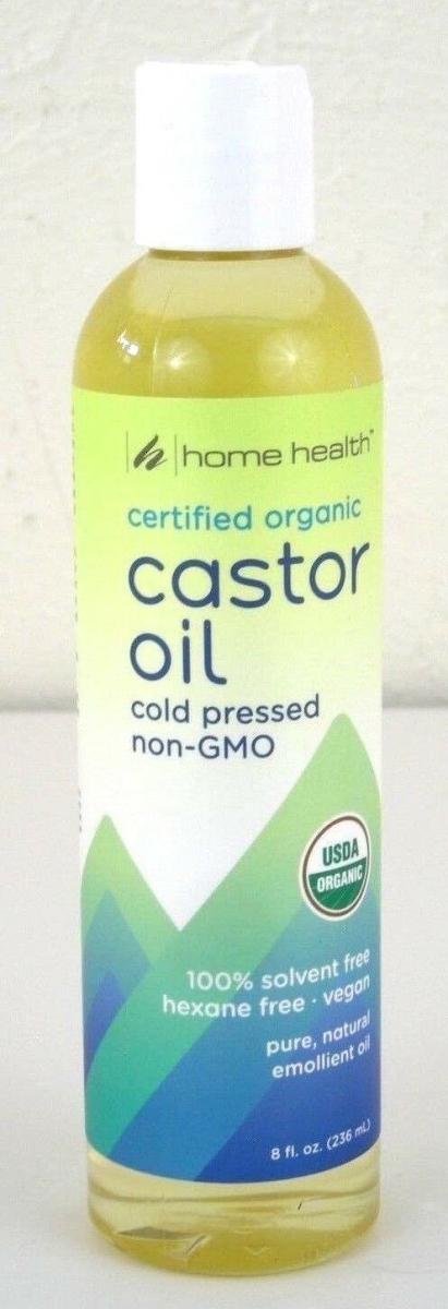 233717 8 Fl Oz Organic Castor Oil