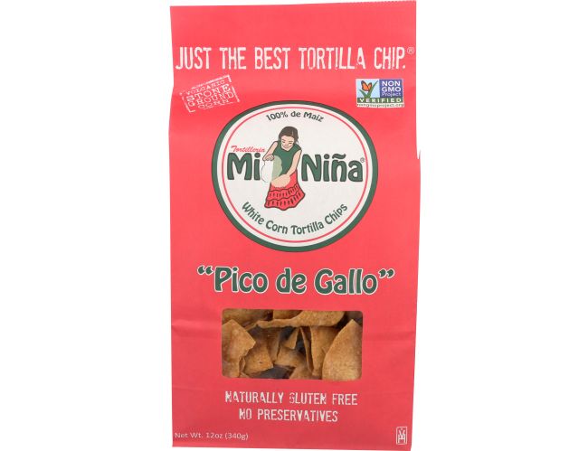 UPC 854401004002 product image for Mi Nina 234032 12 oz Pico De Gallo Tortilla Chips | upcitemdb.com