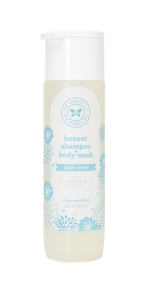 The Honest 215528 10 Fl Oz Fragrance Free Shampoo & Body Wash