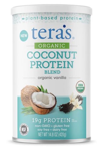 231754 14.8 Oz Organic Coconut & Vannila Protein Blend Supplement
