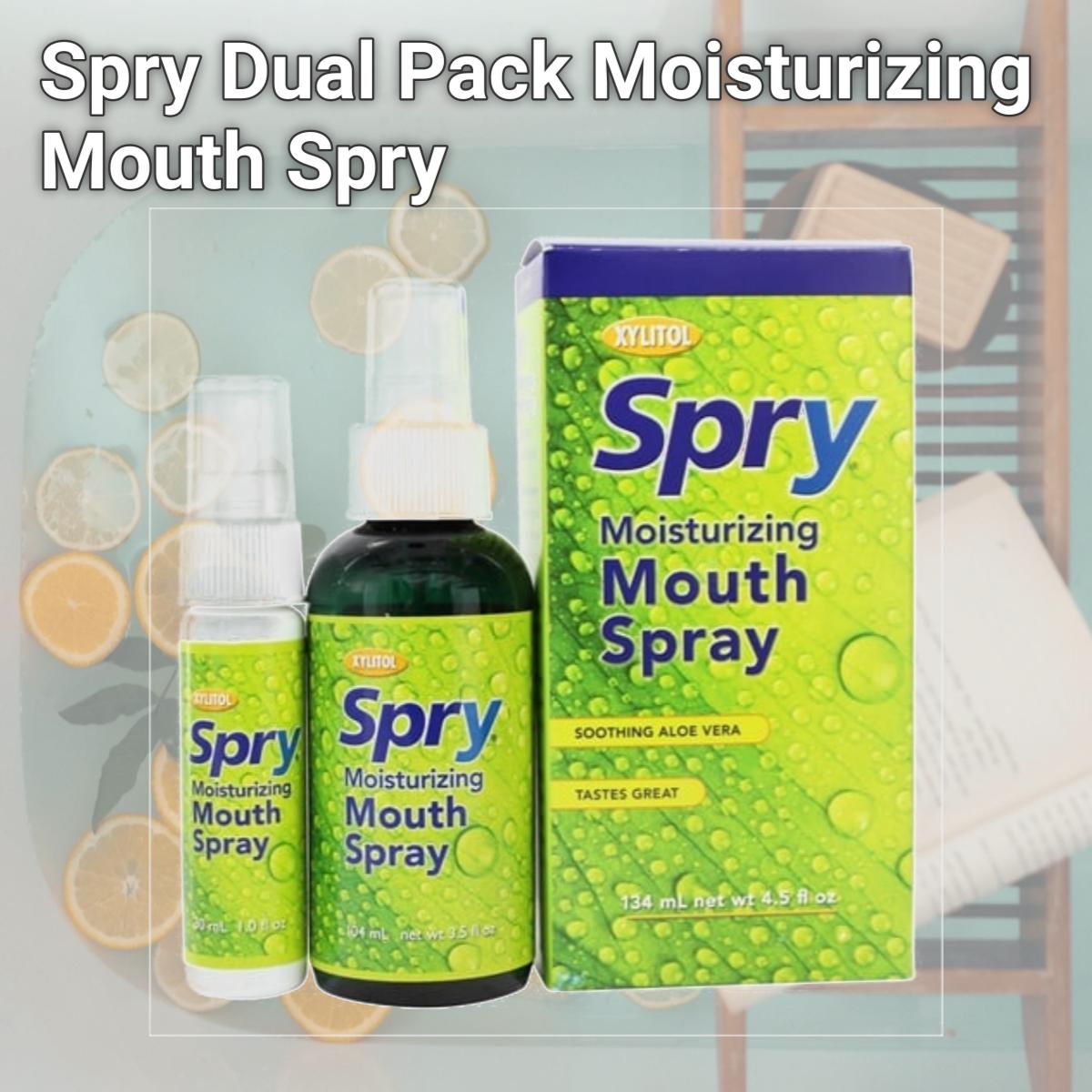 Picture of Spry Dual Pack Moisturizing Mouth Spry