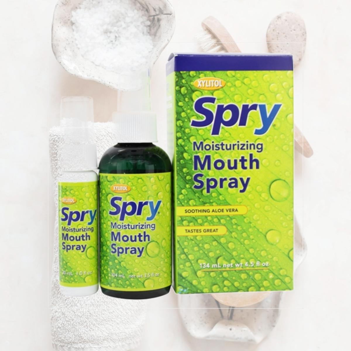 Picture of Spry Dual Pack Moisturizing Mouth Spry