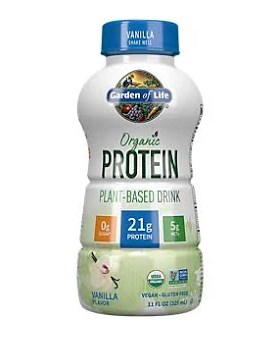 2494151 11 Fl Oz Organic Plant-based Vanilla Protein Drink, Case Of 4