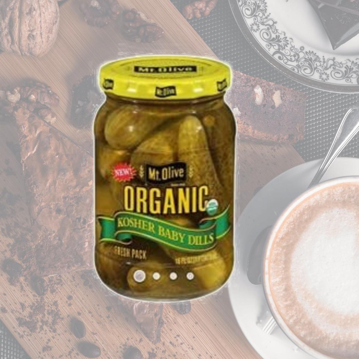 Picture of Mt. Olive Pickle 2374692 16 fl oz Kosher Baby Dills