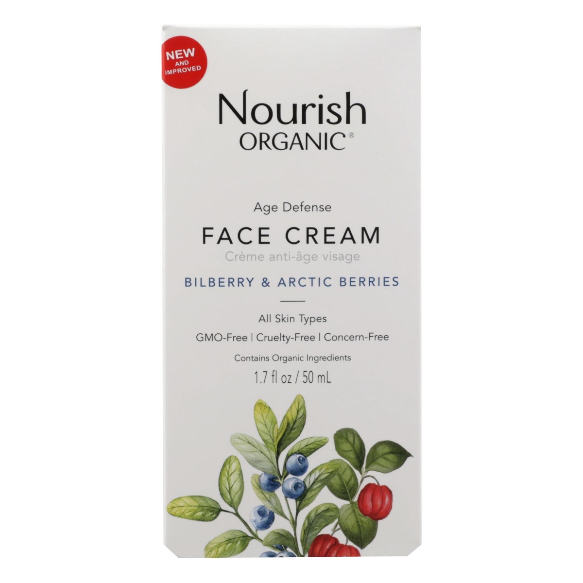 Nourish 2385763 1.7 Fl Oz Age Defense Face Cream