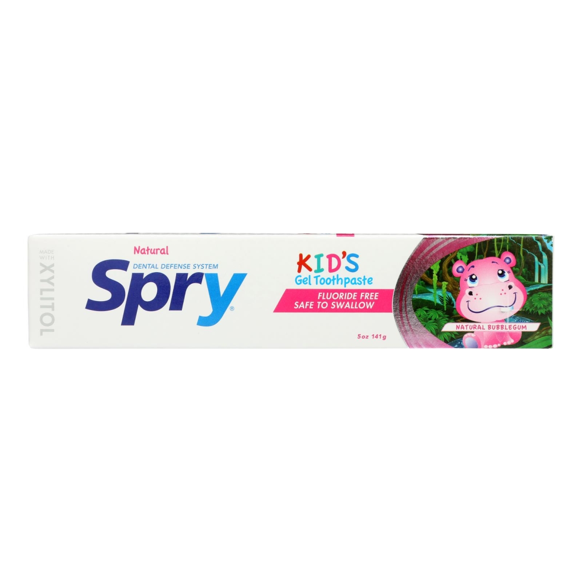 2450054 5 Oz Bubble Gum Kids Fluoride Free Toothpaste