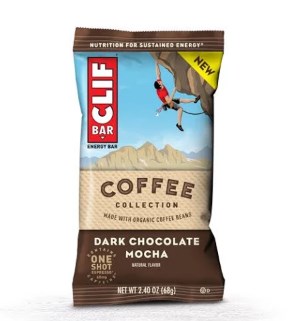 Clif Bar 2491199 2.4 Oz Coffee Dark Chocolate Mocha Bar, Case Of 12