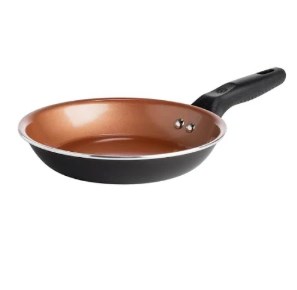 2444859 8 In. Black & Copper Non-stick Fry Pan