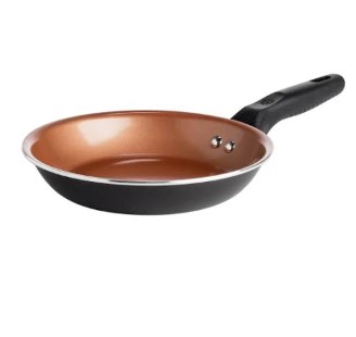 2444867 9.5 In. Black & Copper Non-stick Fry Pan