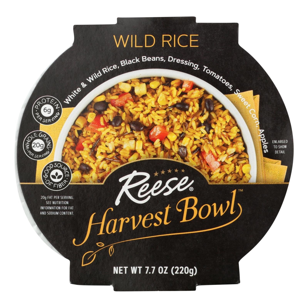 Reese 2342947 7.70 Oz Harvest Bowl Wild Rice, Case Of 8