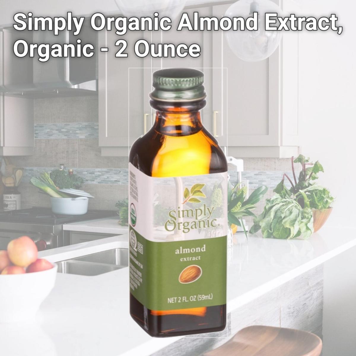 Picture of Simply Organic Almond Extract, Organic - 2 Ounce