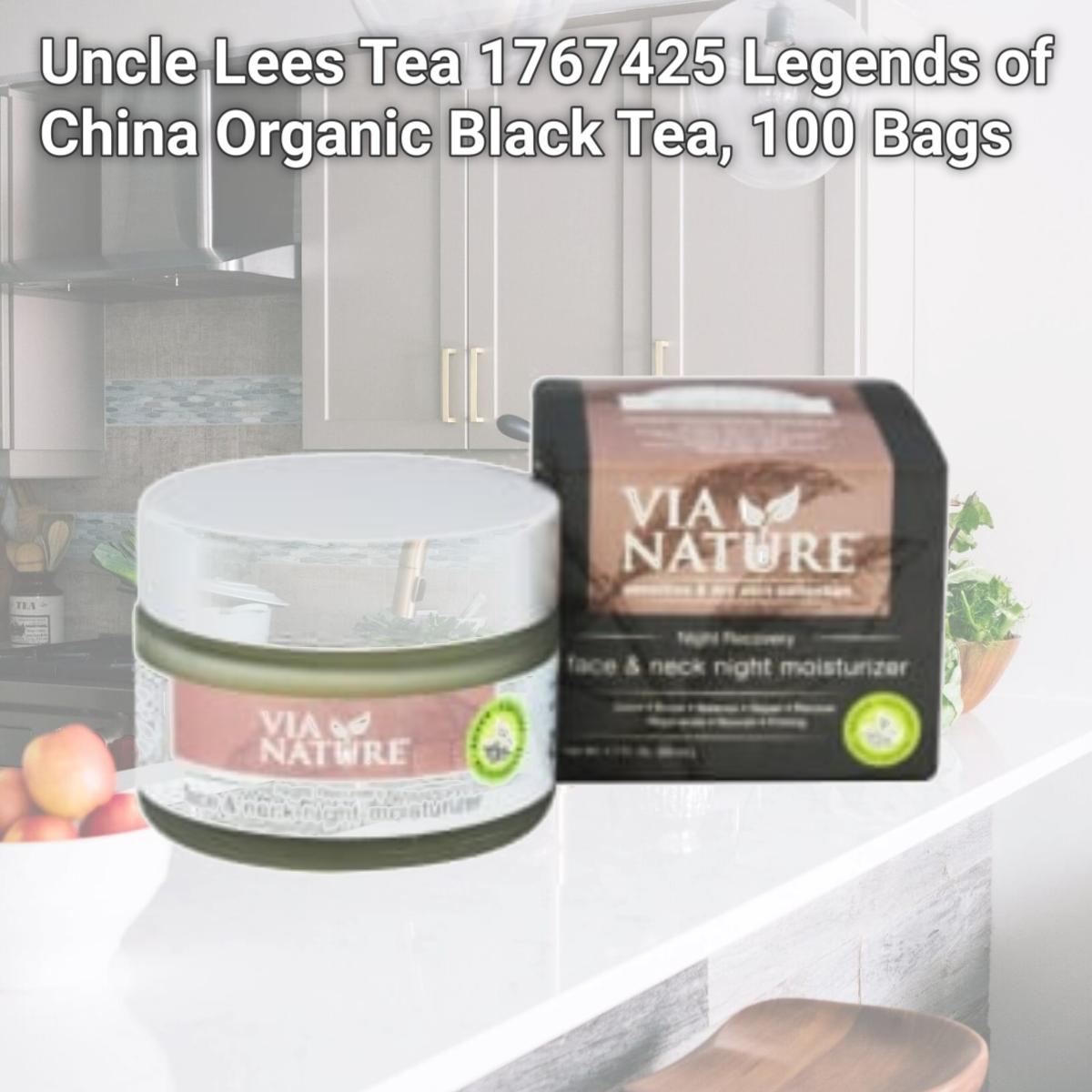 Picture of Uncle Lees Tea 1767425 Legends of China Organic Black Tea, 100 Bags