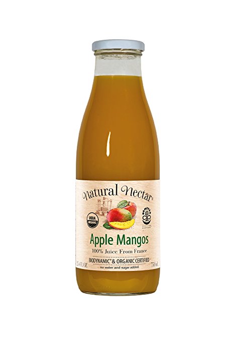 1859081 25.4 Fl Oz Organic & Biodynamic Fruit Juices With Apple & Mango - Case Of 6