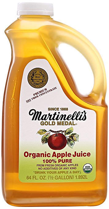 598193 64 Fl Oz Organic Apple Juice - Case Of 6