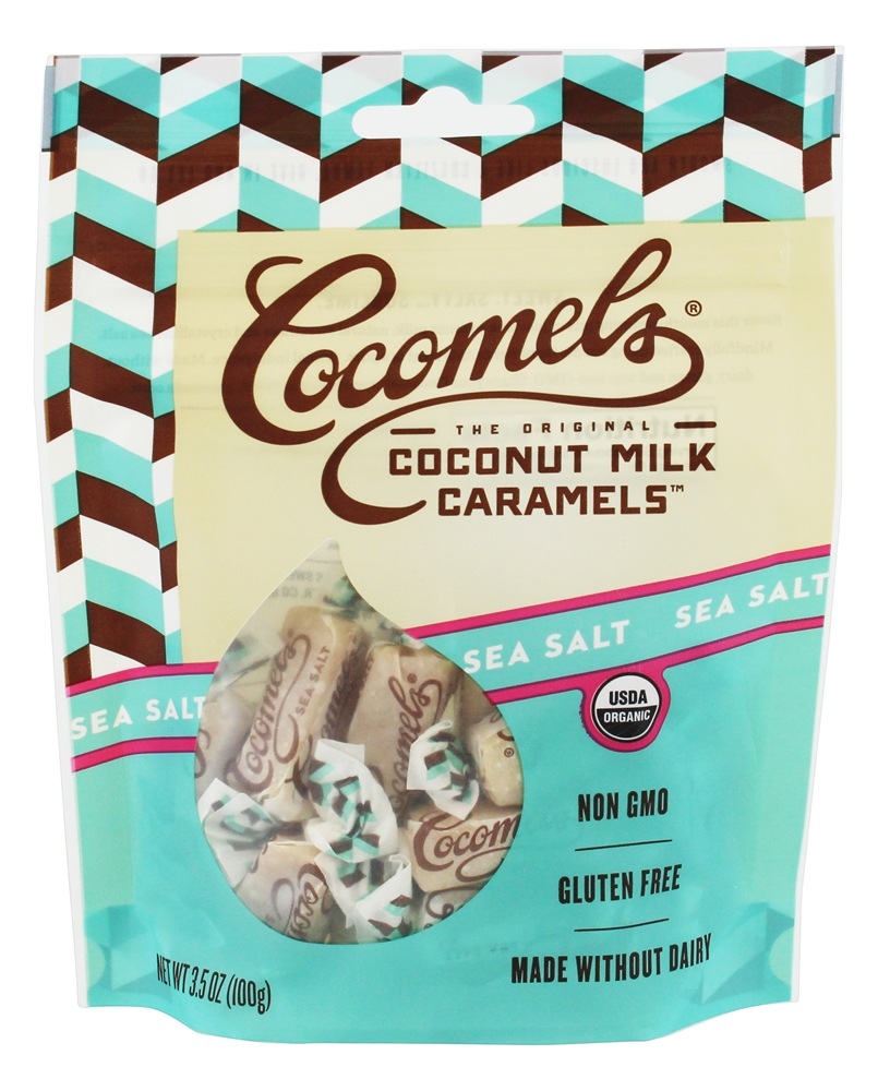 1785757 3.5 Oz Organic Coconut Milk Caramels Sea Salt - Case Of 6