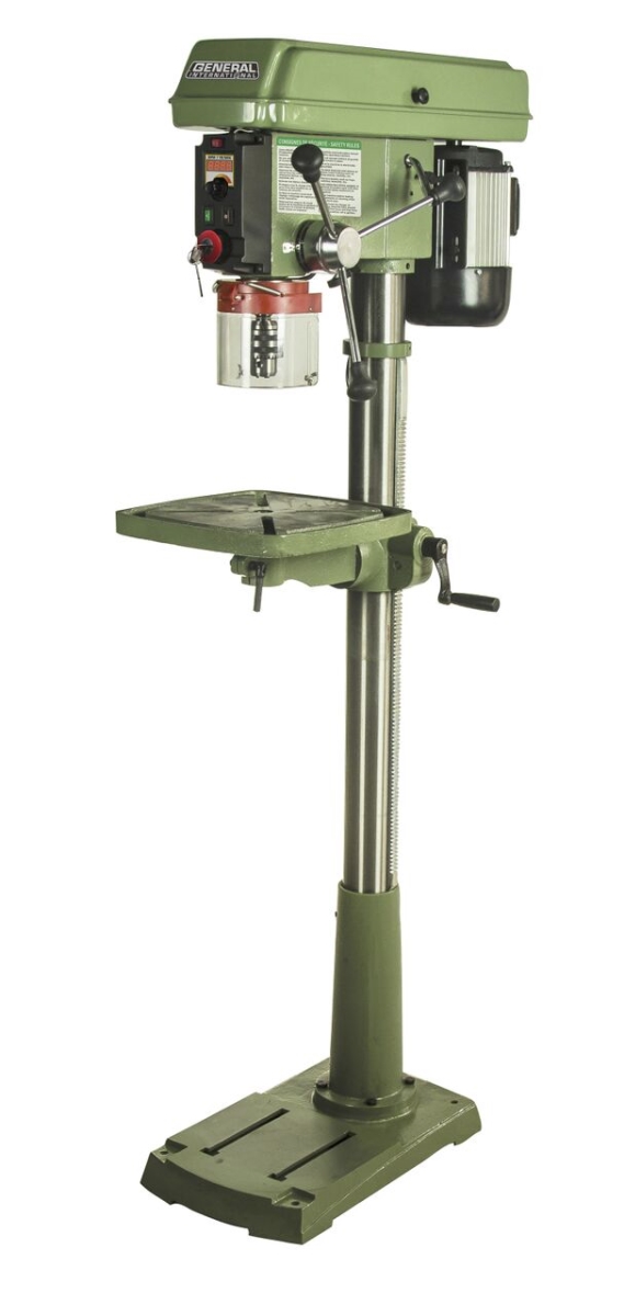 75-710 M1 Electronic 17 In. Variable Speed Drive Floor Drill Press - Stationary