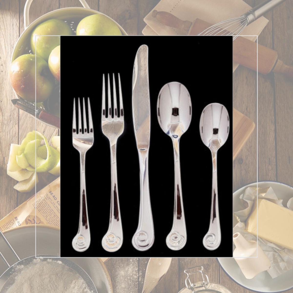 Picture of Ginko 079914-38015-7 Sanibel Surf- 18-0 Stainless- Mirror Finish 20PC Set  Serving for 4